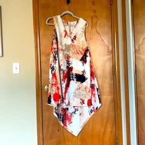 Bar III Satin Shift Dress